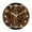 E1, variant on Girly Pink Ribbon Leopard Print Decorative Wall Clock for Living Room Modern Cheetah Leopard Round Wall Watch Large Home Decor(14 Inch)