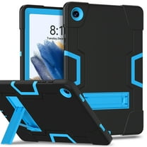 Dteck for Galaxy Tab A9 Plus Case, Heavy Duty Shockproof Rugged Protective Cover with Kickstand for Samsung Galaxy Tab A9 /Plus 11 Inch Tablet 2023 SM-X210/X216/X218,Black Blue