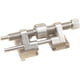 thumbnail image 1 of Carril De Guía De Bruñido Afilador Manual De Acero Inoxidable Ajustable Fijador De Ángulo Para Cinceles Soporte De Afilado De Borde De Color Gris Portátil Para Trabajar La Madera Inevent TO003072-00, 1 of 7