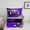 Black Purple, variant on Castle Fairy Boys Video Game Twin Comforter Sets,Blue Red Bedding Set,Gamer Bedding Set