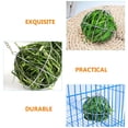 thumbnail image 2 of CIMAXIC 2Pcs Rabbit Feeder Balls Hanging Bunny Pet Cage Feeder for Rabbits,8.27"X3.15"X3.15", 2 of 5