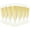Gold Glitter, variant on Plastic Champagne Flutes 40 Pack Disposable Champagne Glasses 5.5 Oz Clear Plastic Mimosa Glasses Wedding Cocktail Cups Bulk for Engagement Birthday Graduation Decorations 2025 Party Supplies