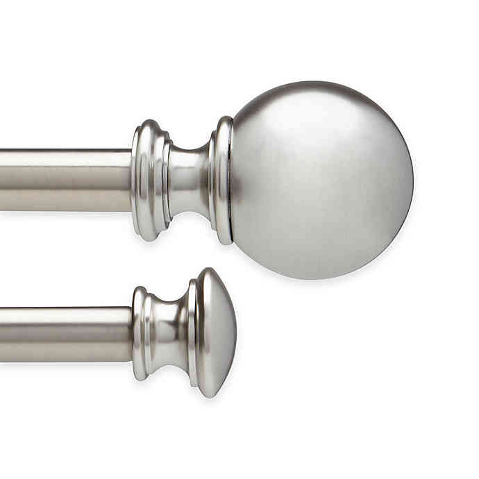 umbra curtain rod brushed nickel umbra curtain rod brushed nickel