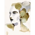 thumbnail image 2 of Borges, Victoria 19x24 Gold Ornate Wood Framed with Double Matting Museum Art Print Titled - Organic Portrait I, 2 of 4