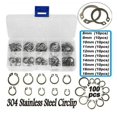 thumbnail image 3 of Highly Reliable 304 Stainless Steel External Circlip Retaining Ring Kit, 3 of 4