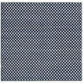 thumbnail image 4 of SAFAVIEH Boston Angelica Diamond Trellis Cotton Area Rug, Navy, 2'6" x 4', 4 of 10