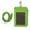 Green, variant on PULLIMORE Professional ID Badge Holder with Neck Lanyard, 2-Sided PU Leather Card Holder for Women Men Work Student ID Card (Black)