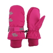 N'Ice Caps Kids Waterproof Snowproof Windproof Insulated Winter Mittens | Essential Winter Gear for Boys and Girls