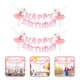 thumbnail image 2 of KAKOWELY 2 banderines colgantes de feliz cumpleaños con diseño de bailarina para decoración de fiestas de cumpleaños., 2 of 4