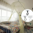 thumbnail image 5 of 6Pcs Adhesive Ceiling Hooks Hanging Wall Hooks No-Drill Self-Stick Swivel Ceiling Turn 360°/180°Mounted Hooks Mixed Color, 5 of 6