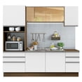 thumbnail image 1 of Cocina Integral Madesa Glamy 220cm Marrón/Blanco, 1 of 5