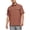 Red, variant on Men’s Short Sleeve Woven Tech Shirt (Blue, Medium)