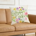 thumbnail image 4 of SIYTUAU Decorative Linen Pillow Cover 45X45 Cm With Easter Rabbit And Egg Pattern For Sofa Couch Home Spring Holiday C, 4 of 7