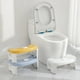 thumbnail image 5 of Reposapiés Cateissary para adultos niños y muebles resistentes al desgaste taburetes reposapiés de inodoro interior Azul blanco, 5 of 6