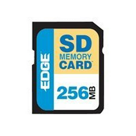 EDGE Digital Media - Flash memory card - 256 MB - SD - for Alienware Area-51 m5500, MJ-12 m7700; Panasonic-RR-XR320, SV-SD80; ToshibaMEA-110, 210