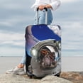 thumbnail image 4 of Wukai Astronaut in Outer Space Elastic Luggage Cover: Personalized Protection for Your Suitcase - Fits 19~29-inch, Washable & Durable Travel Companion-Medium, 4 of 8