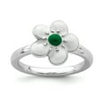 thumbnail image 1 of Sterling Silver Stackable Expressions Hawthorn Ring - Size 6, 1 of 3