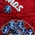 thumbnail image 4 of Bolas decorativas Irfora Juego de 24 bolas para el día de la independencia de 6 cm, colgante de árbol de Navidad, bolas decorativas, adornos del 4 de julio, bolas colgantes patrióticas, ador Irfora Bolas decorativas, 4 of 5