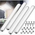 thumbnail image 1 of 12V LED Interior Light Bar, 1500LM 8W LED Lights Strip 6200K White with ON/Off Switch Camper Lights Fixture for Truck Van RV Trailer Cargo Cabient Mot, 1 of 5