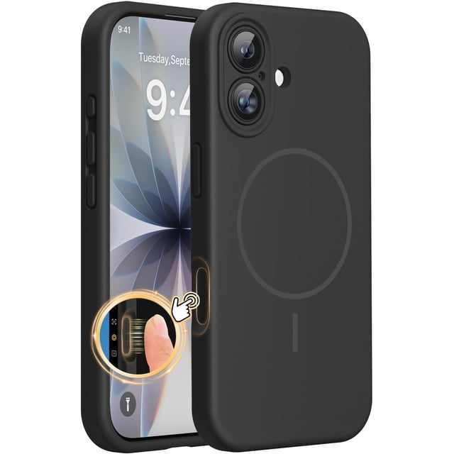 Funda para iPhone Miracase iPhone 17 de 6,3" con MagSafe, silicona