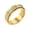 Gold, variant on Men Stainless Steel Anxiety Ring 6mm Rotating Spinner with Rhombus Pattern Engraving Fidget Ring Blue Size 5