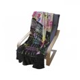 thumbnail image 4 of Rome Soft Flannel Fleece Throw Blanket, Couple Silhouette Love Themed Colosseum with Colorful Splashing Creative Design Sky, Cozy Plush for Indoor and Outdoor Use, 50" x 70", Black Pink, by Ambesonne, 4 of 6