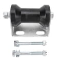 thumbnail image 2 of Roller 5 Inch Rubber Boat Trailer Roller with Steel Bracket Keel Roller Assembly Kit for Replacement, 2 of 7