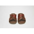 thumbnail image 2 of BRAZILIAN UNISEX LEATHER SANDALS BROWN, 2 of 2