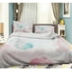 thumbnail image 1 of 3D Watercolor Floral Pattern Quilt Cover Set Ropa de Cama Set Funda Nórdica, 1 of 3