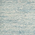 thumbnail image 1 of Ahgly Company Machine Washable Indoor Square Contemporary Dark White Beige Area Rugs, 4' Square, 1 of 7
