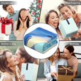 thumbnail image 5 of Summer Ocean Dolphin Wearable Blanket Hoodies for Women Men Adults Dolphin Lovers Warm Cozy Sunny Summer Sea Dolphins Hooded Blankets for Travel Sofa Decor Birthday Gifts 60x80 Inch, 5 of 5