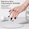 thumbnail image 3 of Set de esmaltes en gel UV Double Rhythm, 15 ml, blanco puro y negro, 3 of 7
