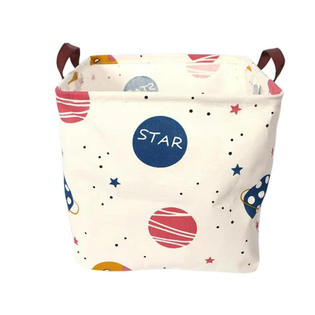 Feltree Panier de Rangement Pliable Panier à Linge Sale Imperméable Bricoles Panier de Rangement pour Jouets Armoire Boîte de Rangement pour Bricoles