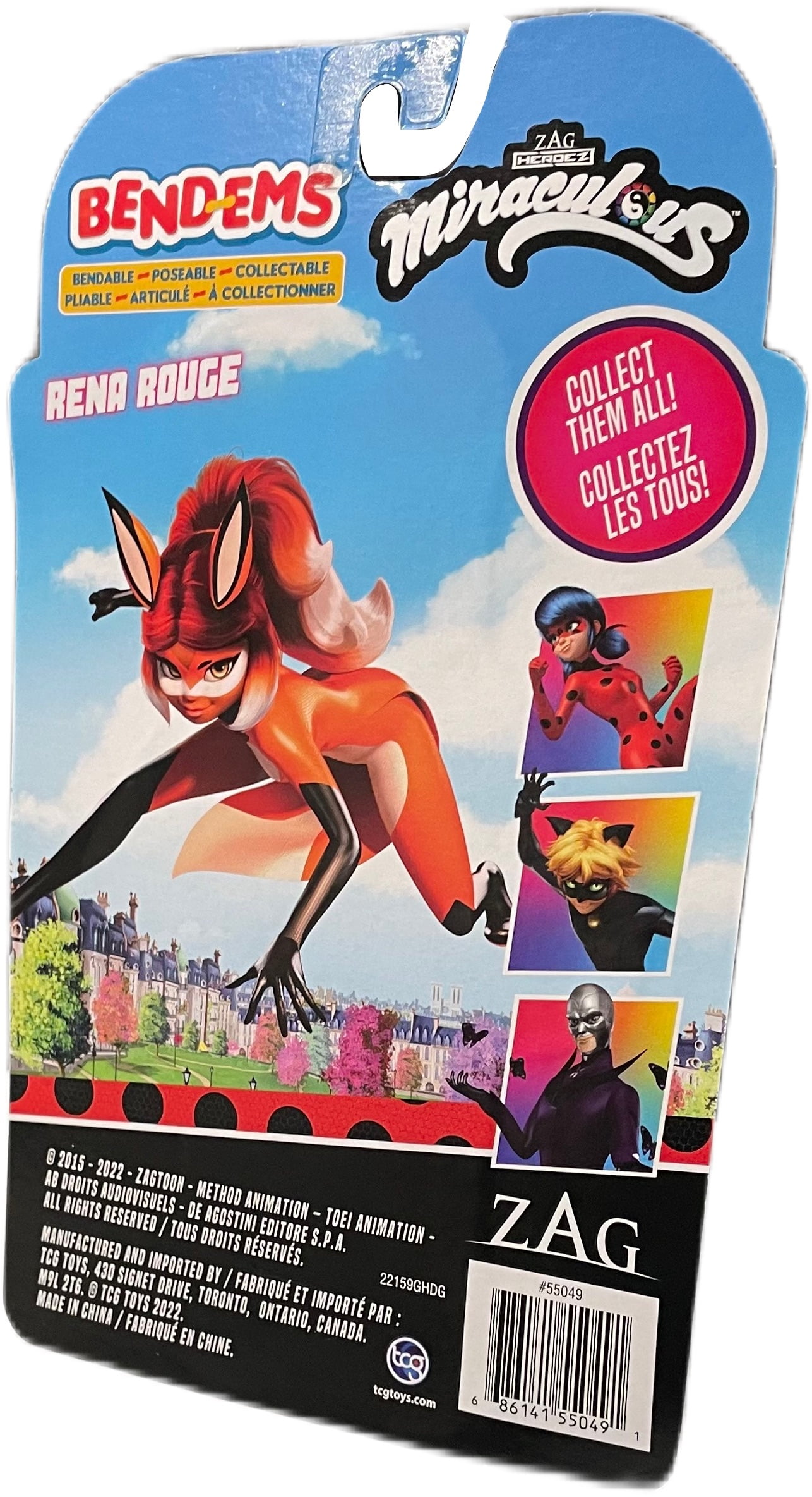 miraculous: tales of ladybug & cat noir™ bend-ems™ action figure