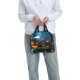 thumbnail image 6 of Kdxio Spooky Halloween Print Insulated Lunch Bag,Reusable Tote Lunch Box for Women Men,Leakproof Cooler Lunch Bags for Work Office Travel Picnic, 6 of 6