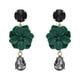 thumbnail image 2 of Pendientes para mujer, regalos para mujer, pendientes de flores, temperamento femenino, pendientes largos de cristal, pendientes, pendientes, 2 of 4