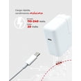 thumbnail image 4 of Cargador Tipo C SIAFU 96W Cargador USB C Carga Rápida con 1,8M Cablé 6A, 4 of 8
