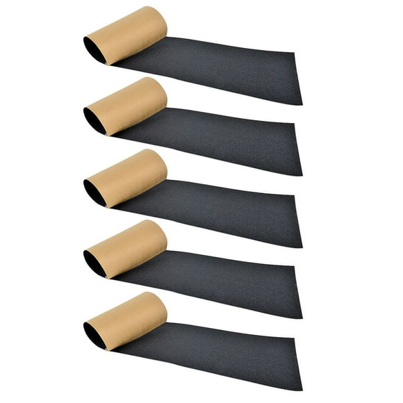 WHAMVOX 5Set Grip Tapes Skateboard Grip Tape High-Grade Gentle Texture for Skateboarding Enthusiasts