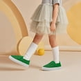 thumbnail image 4 of Kids Slip On Sneakers Girls Boys Glitter Shoes Low Top Toddler Canvas Casual Shoes Comfortable Sequins Walking Shoes, 4 of 6