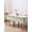 Green, variant on Sage Green Stripe Table Cloth, Modern Rustic Horizontal Green Striped Waterproof Tablecloth for Rectangle Tables, Reusable Washable Fabric Table Cover for Restaurant Kitchen Dining Tables 60"x120"