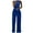 C-Blue163, variant on Jumpsuits For Women Glitter Rhinestone Hallow Out Crewneck Sleeveless Wide Leg Overall Long Pants One-Pieces Jumpsuit Stylish Onesie