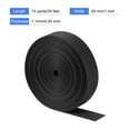 thumbnail image 2 of Uxcell Flat Nylon Webbing Strap for Luggage-rack Backpack Handle Cargo Straps Black, 2 of 4
