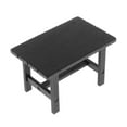 thumbnail image 4 of 1/6 Scale Silla Muebles Miniatura Juguete Muñeco Muebles Decoración para Cumpleaños Baby Shower Vacation Festiva Presentació Escritorio Negro Sunnimix escritorio de figura de acción, 4 of 8