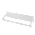 thumbnail image 4 of Soporte para suspensión de lavadora, toallero de pared con Panel engrosado de succión magnética montado en la pared para lavadora de baño, color blanco, 4 of 15
