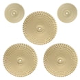 thumbnail image 5 of piezas de decoración de pared moderna, adornos circulares para colgar en la pared, esculturas de disco., 5 of 5