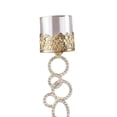 thumbnail image 3 of Abbracc Cylinder Crystal Candlestick, Shiny Decorative Romantic Creative Candle Holders 7 Rings, 3 of 9