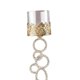 thumbnail image 3 of Candelabro de cristal, candelabros creativos para mesas, cafeterías, eventos y fiestas. 7 anillos, 3 of 9