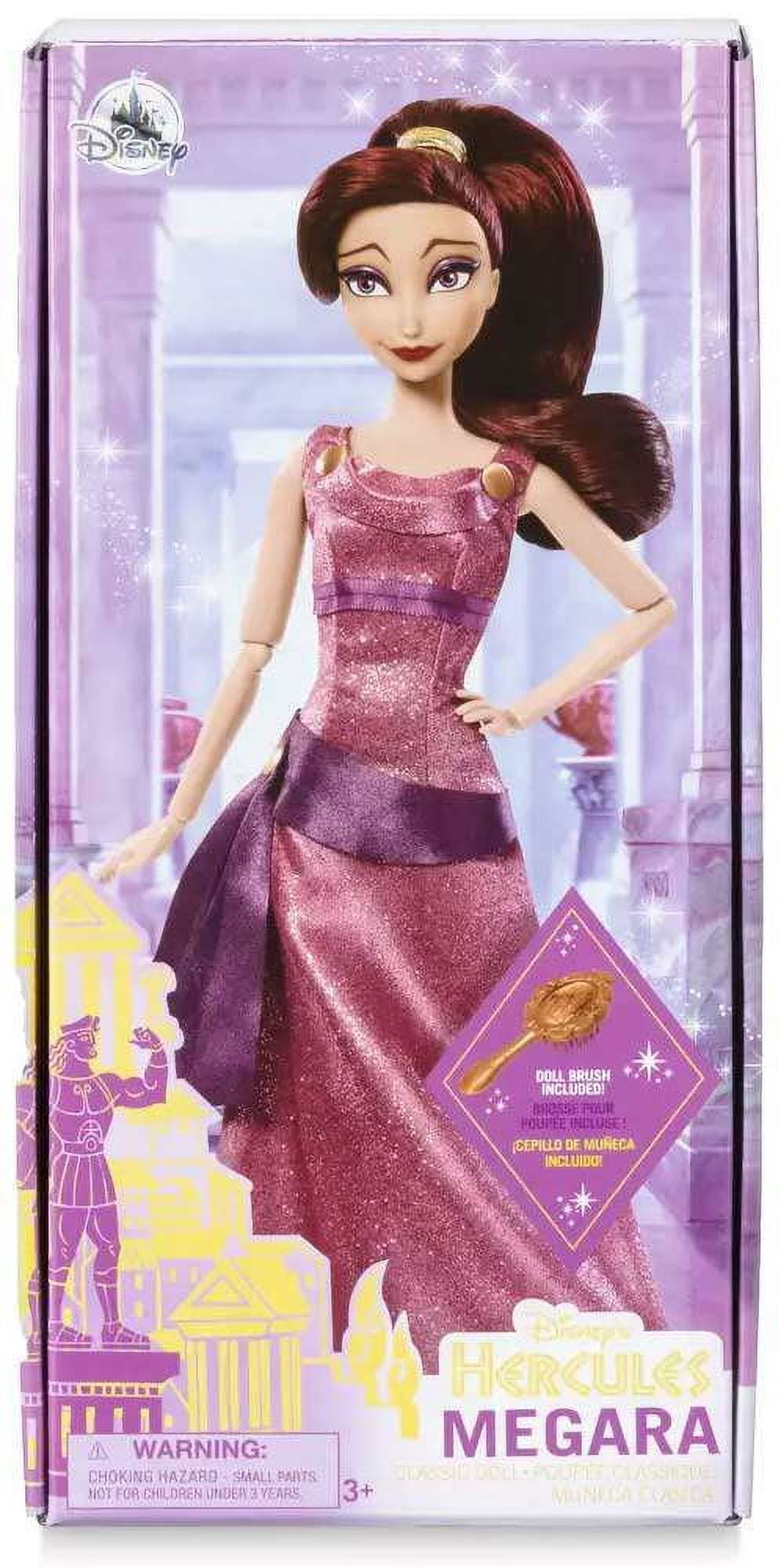 Disney Classic Doll Megara, 11.5'' H, Deluxe Costume, Poseable