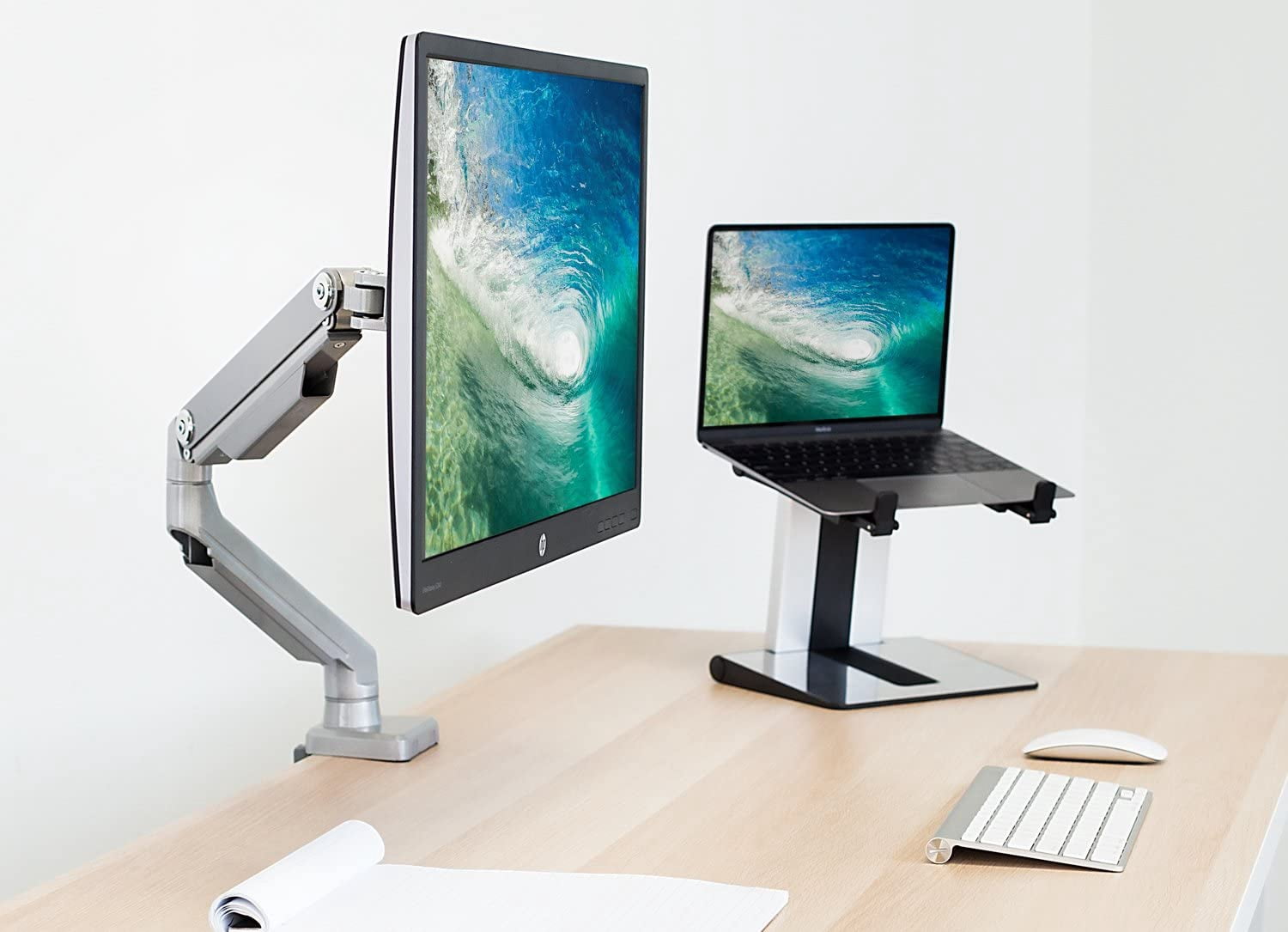 Mount-It! Single Monitor Arm Desk Mount 