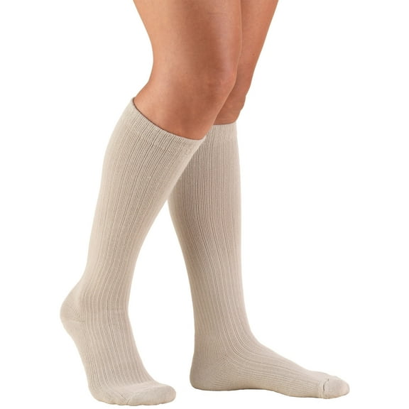 Truform Women's Socks Cushion Foot Active Casual Style: 15-20 mmHg M TAN (1963TN-M)